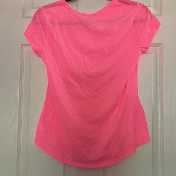 Justice Girls Pink Nom Nom Nom-este T-Shirt | Size 14/16 Plus - Picture 2 of 3